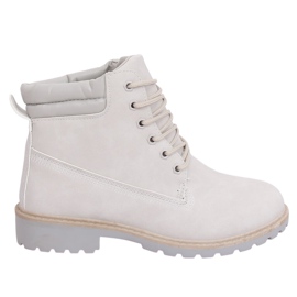 Botas de madera grises para mujer W-3033 Gris