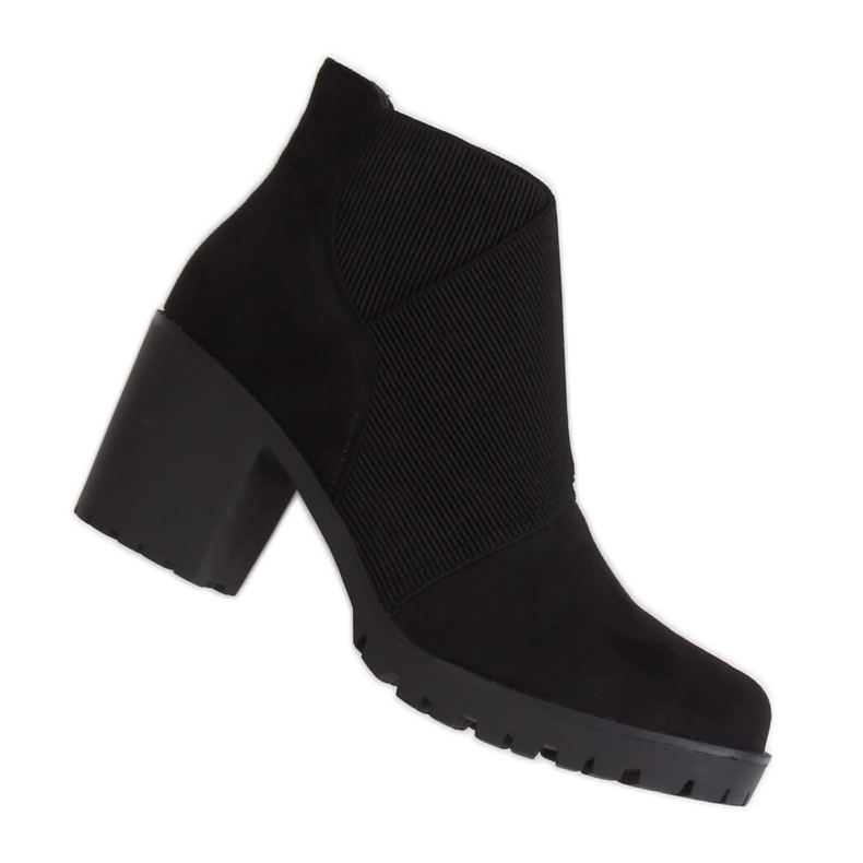 Botas negras de tacón alto BH151-KB Black negro Botas negras de tacón alto BH151-KB Black negro