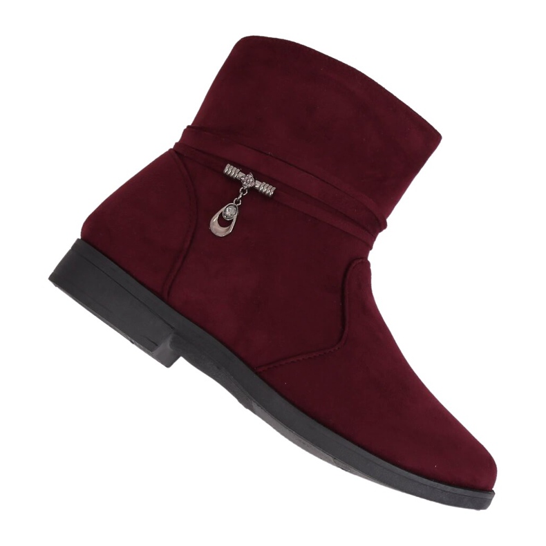 Bota mujer ante granate MP-53 Rojo