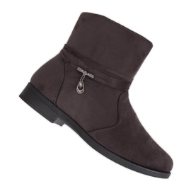 Botas de mujer ante gris MP-53 Gris