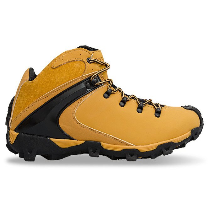 Zapatos de trekking con aislamiento marrón para hombre 9W4324