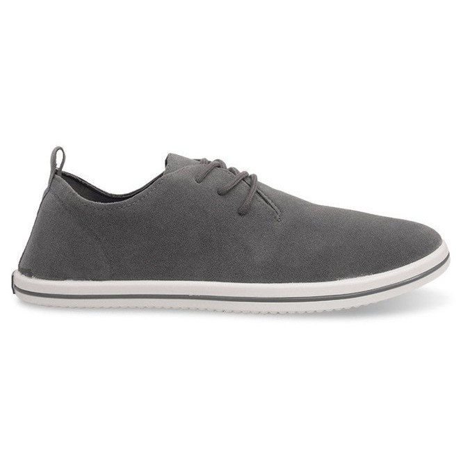 Zapatillas Hombre Ligeras Con Ante Eco 1205 Gris