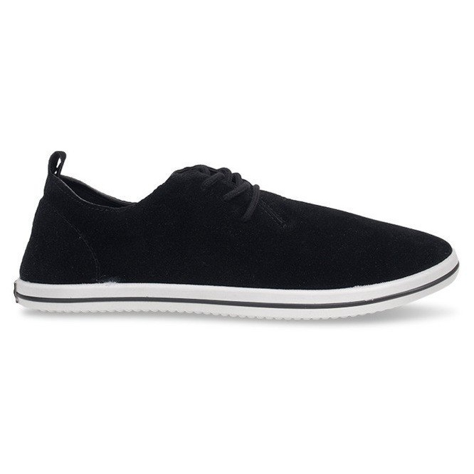 Zapatillas Ligeras De Hombre Con Ante Eco 1205 Negro