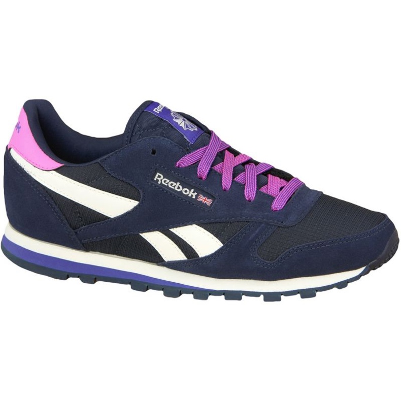 Reebok Classic Leather Jr AR2041 azul marino