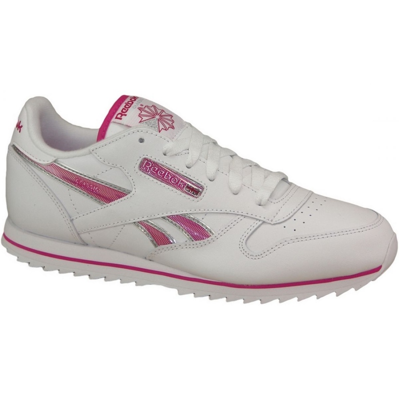 Reebok Cl Lthr Ripple Iii Jr V59227 blanco