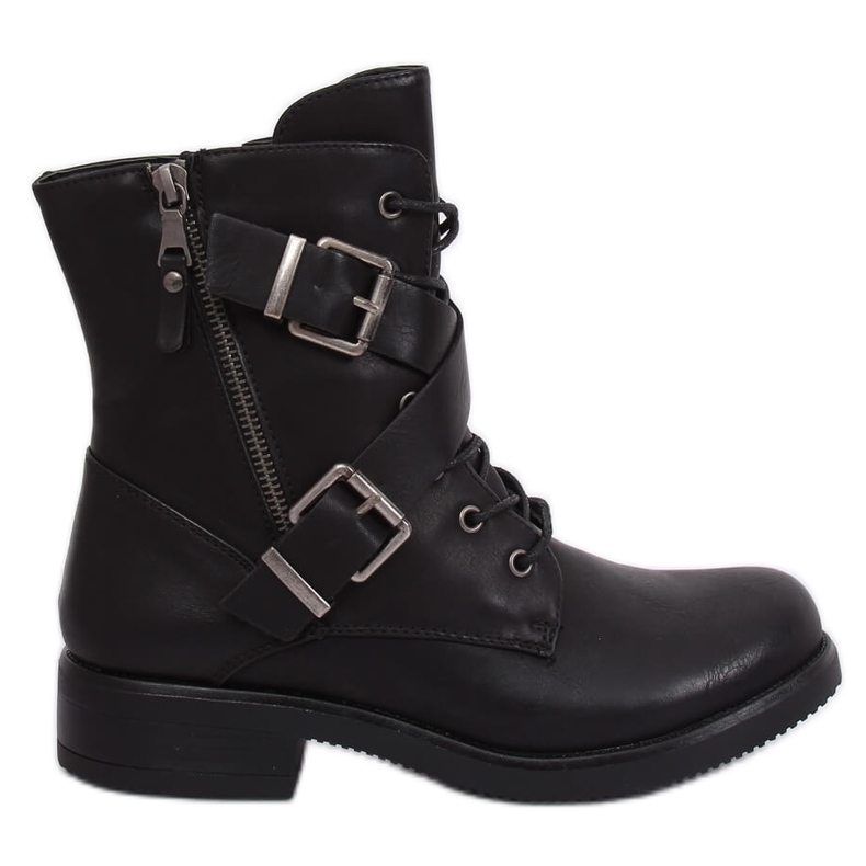 Botas militares negras C581 Negra negro