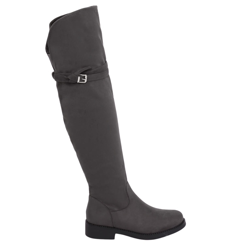 Botas mosqueteras gris SU-2850 Grey Botas mosqueteras gris SU-2850 Grey