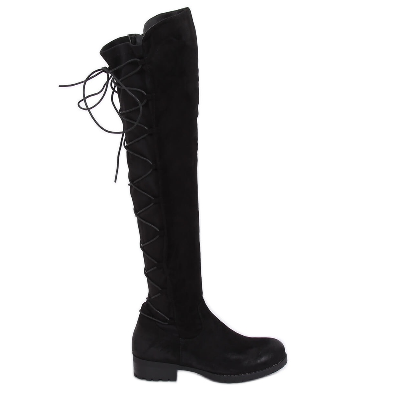Black F2020 Botas de montar negras con parte superior flexible negro Black F2020 Botas de montar negras con parte superior flexible negro