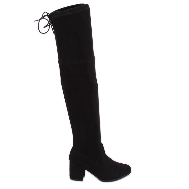 Botas por encima de la rodilla otoño negro C-7172 Negro Botas por encima de la rodilla otoño negro C-7172 Negro