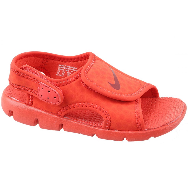 Nike Sunray Adjust 4 Ps Jr 386518-603 rojo Nike Sunray Adjust 4 Ps Jr 386518-603 rojo