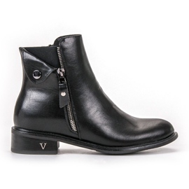Botas con cremallera VINCEZA negro
