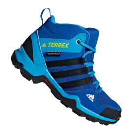 Zapatos adidas Terrex AX2R Mid Cp Jr BC0673 azul multicolor