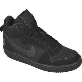 Zapatillas Nike Sportswear Court Borough Mid (GS) Jr 839977-001 negro