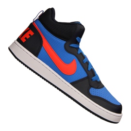 Zapatillas Nike Court Borough Mid Jr 839977-403 azul multicolor