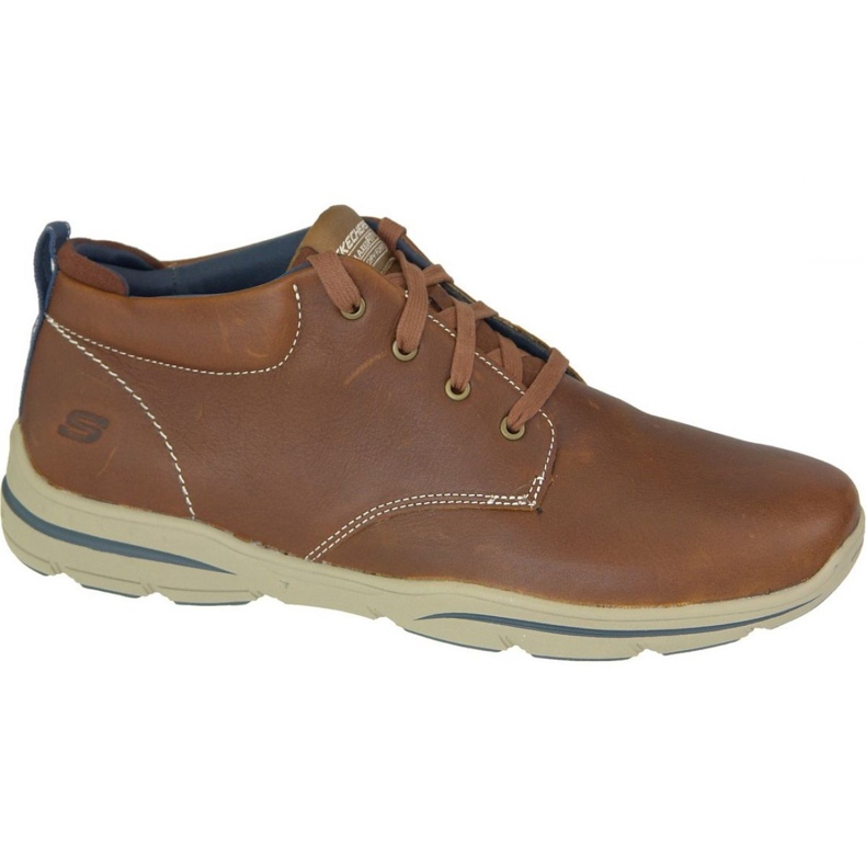 Skechers Harper Melden M 64857-LUG marrón Skechers Harper Melden M 64857-LUG marrón
