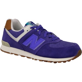 Zapatillas New Balance W KL574EUG púrpura