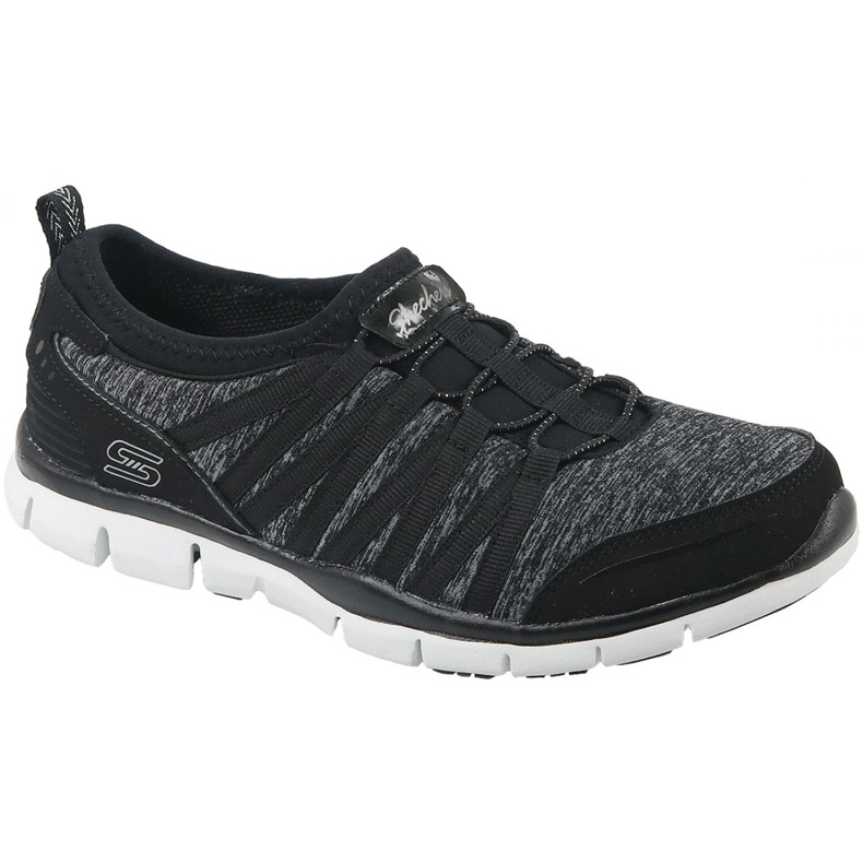 Zapatillas Skechers Gratis W 22602-BKW gris Zapatillas Skechers Gratis W 22602-BKW gris