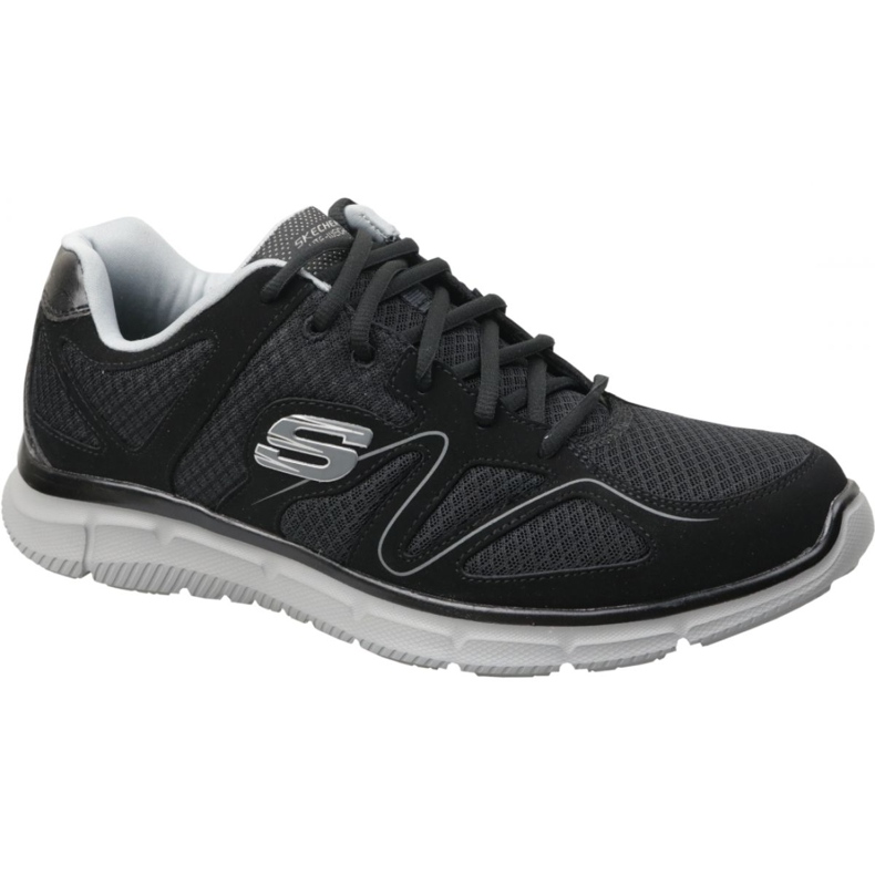 Zapatos Skechers Satisfaction M 58350-BKGY negro Zapatos Skechers Satisfaction M 58350-BKGY negro