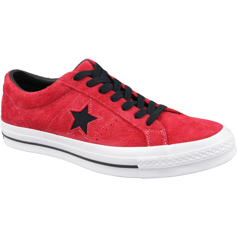 Converse One Star M 163246C zapatillas rojas rojo