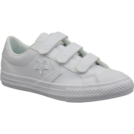 Zapatillas Converse Star Player Ev Ox Jr 651830C blanco