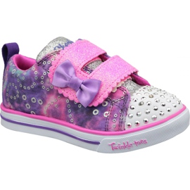 Zapatos Skechers Sparkle Lite Jr 20147N-PRMT rosa