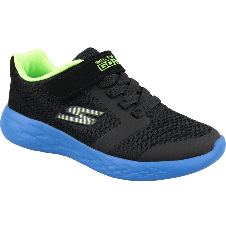 Skechers Go Run 600 Jr 97860L-BBLM negro