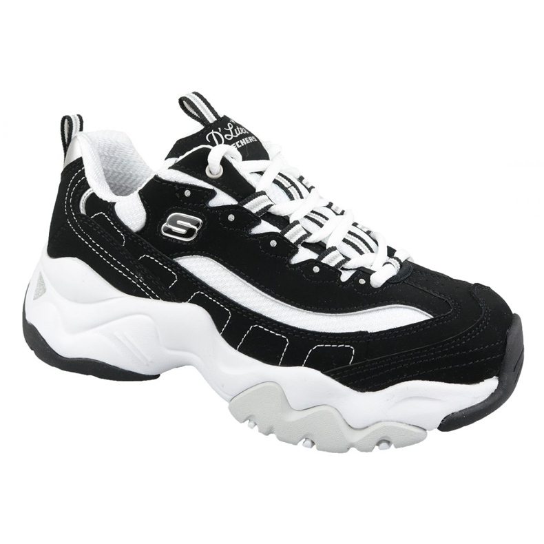 Zapatos Skechers D'Lites 3.0 W 12956-BKW negro