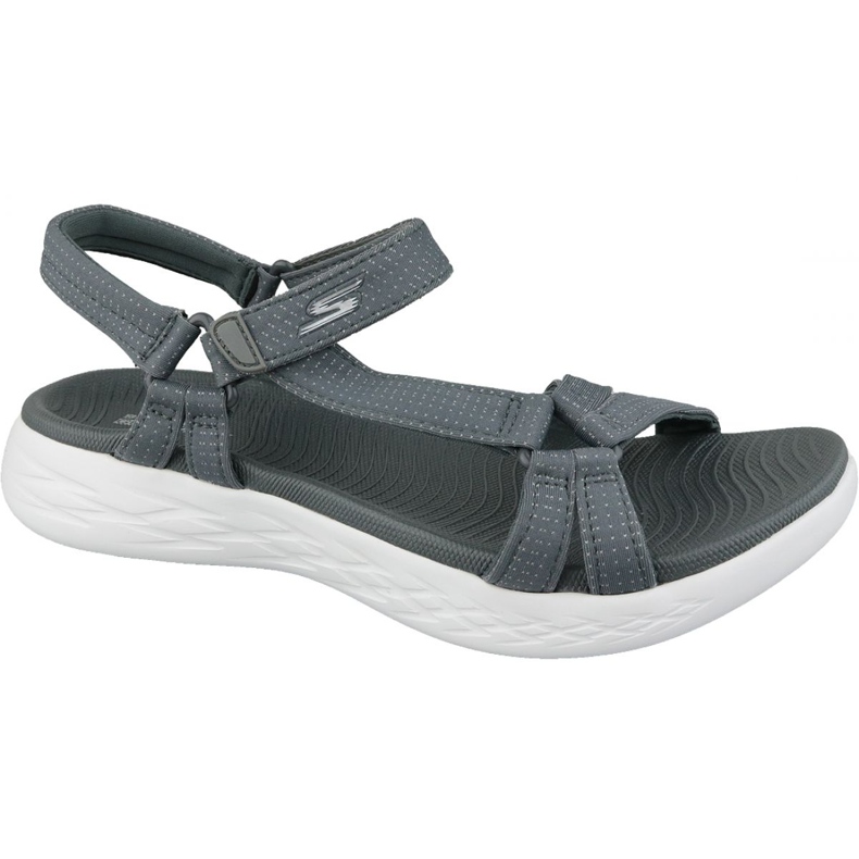 Sandalias Skechers On The Go 600 15316-CHAR gris Sandalias Skechers On The Go 600 15316-CHAR gris