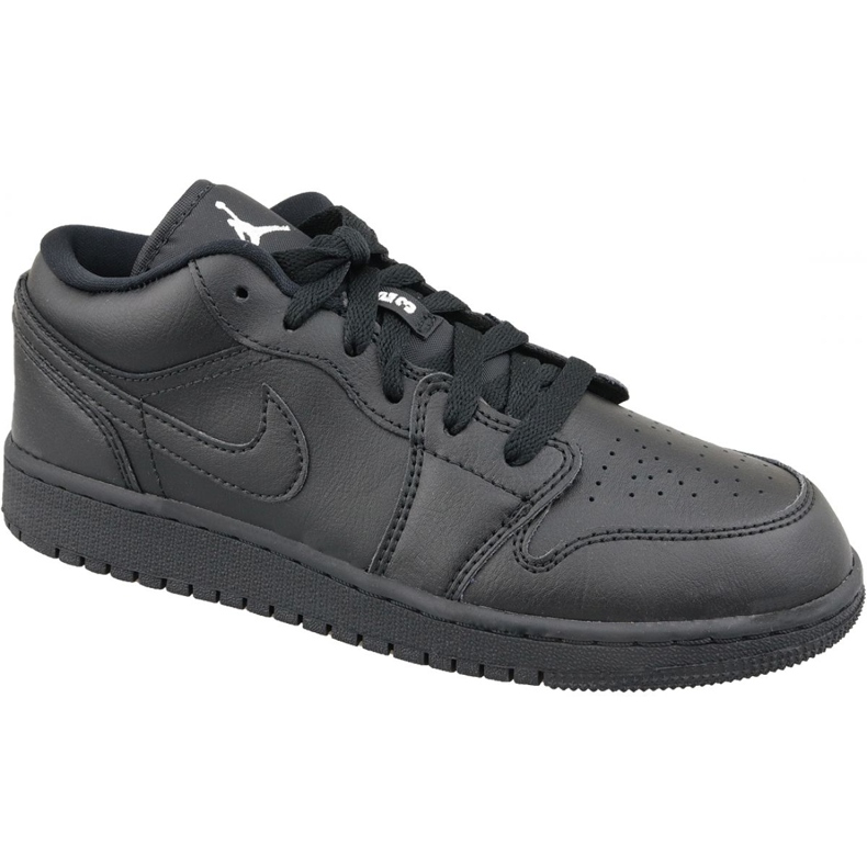 Nike Jordan Air 1 Low Bg M 553560-006 negras zapatillas negro