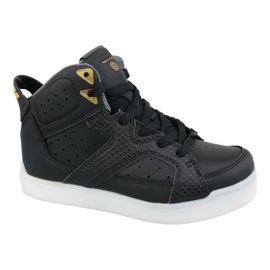 Luces Skechers E-Pro Street Quest Jr 90615L-BLK negro