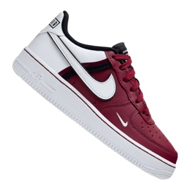 Nike Air Force 1 LV8 2 Jr CI1756-600 blanco rojo
