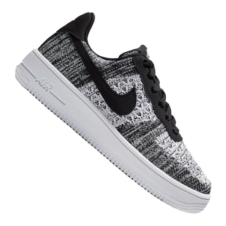 Nike Air Force 1 Flyknit 2.0 Gs Jr BV0063-001 negro multicolor Nike Air Force 1 Flyknit 2.0 Gs Jr BV0063-001 negro multicolor