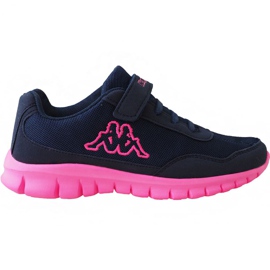 Zapatos Kappa Follow Bc Jr.260634K 6722 azul marino rosa