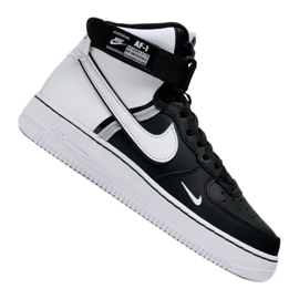 Nike Air Force 1 High LV8 2 Gs Jr CI2164-010 blanco negro