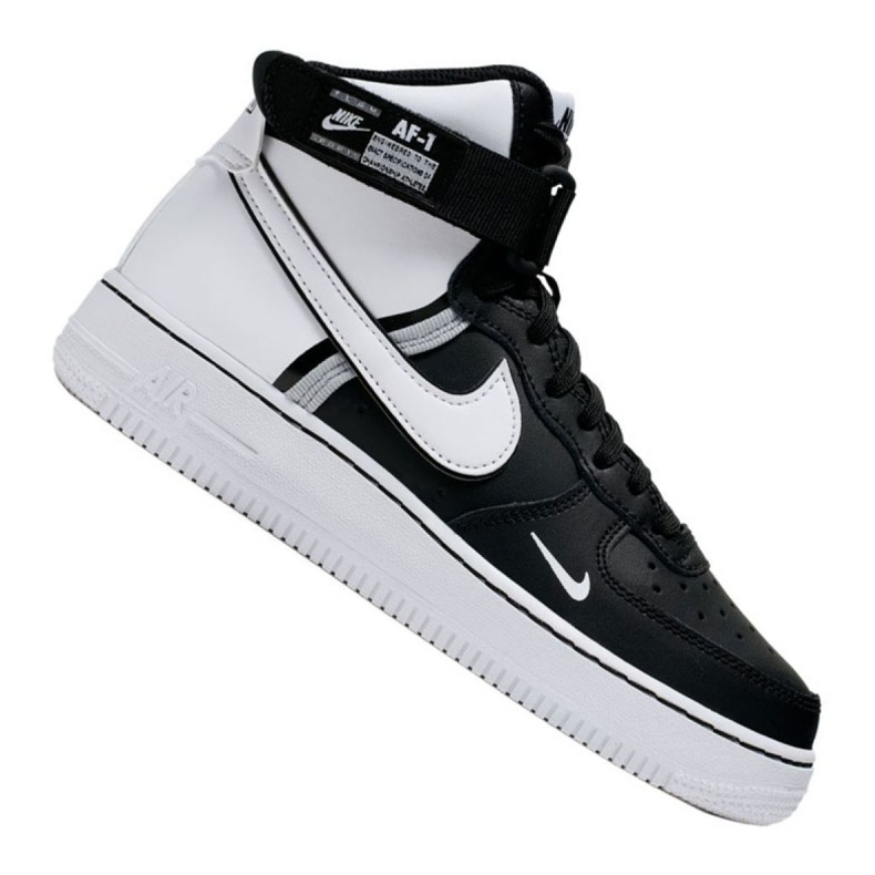 Nike Air Force 1 High LV8 2 Gs Jr CI2164-010 blanco negro Nike Air Force 1 High LV8 2 Gs Jr CI2164-010 blanco negro