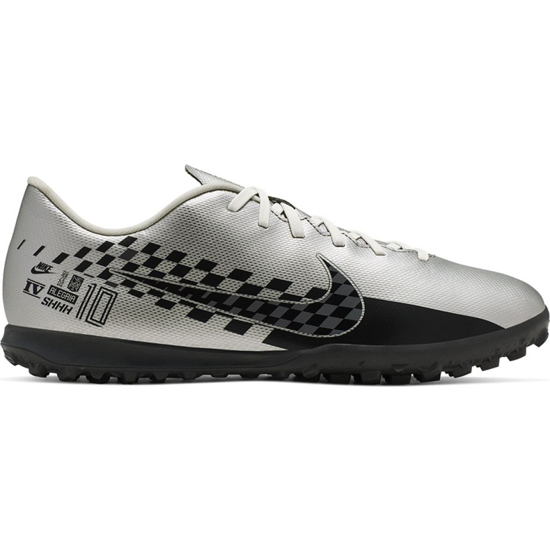 Calzado de fútbol Nike Mercurial Vapor 13 Club Neymar Tf M AT8000-006 gris plata