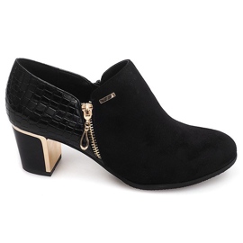 Boots On Heel 6661 Negro