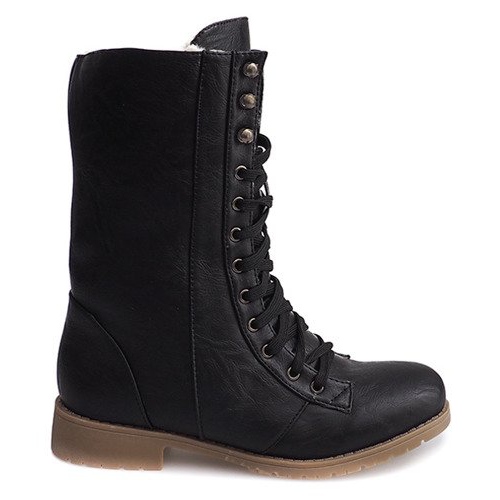 Botas de abrigo Jodhpur Fur 1053 Black negro