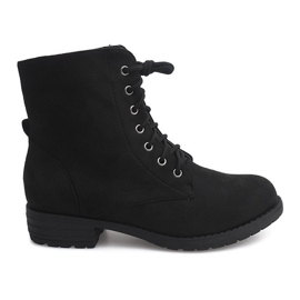 Botines Ante Jodhpur B768 NEGRO