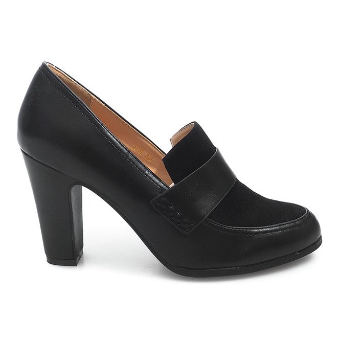 Zapatos en una barra D11 Negro