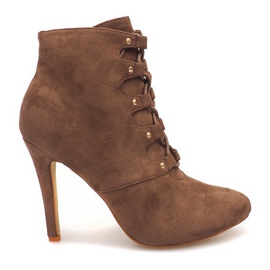 Botas De Tacón Alto H253 Caqui multicolor verde Botas De Tacón Alto H253 Caqui multicolor verde