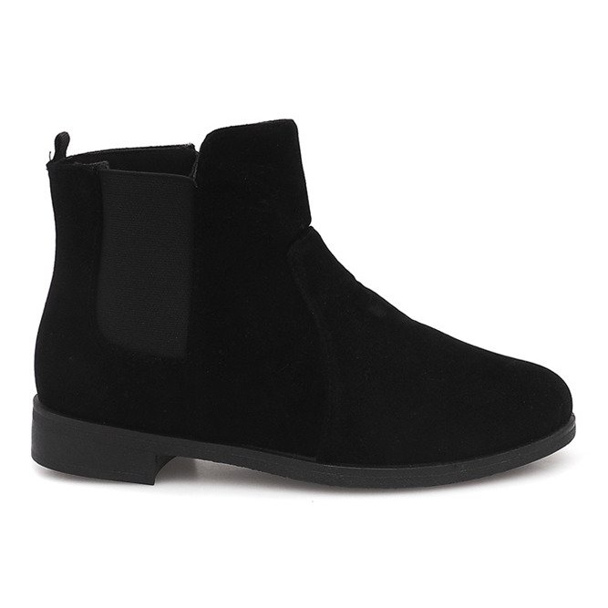 Botines Ante Jodhpur FC-P07 Negro