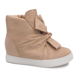 Deportivos Cuña 1787 Beige