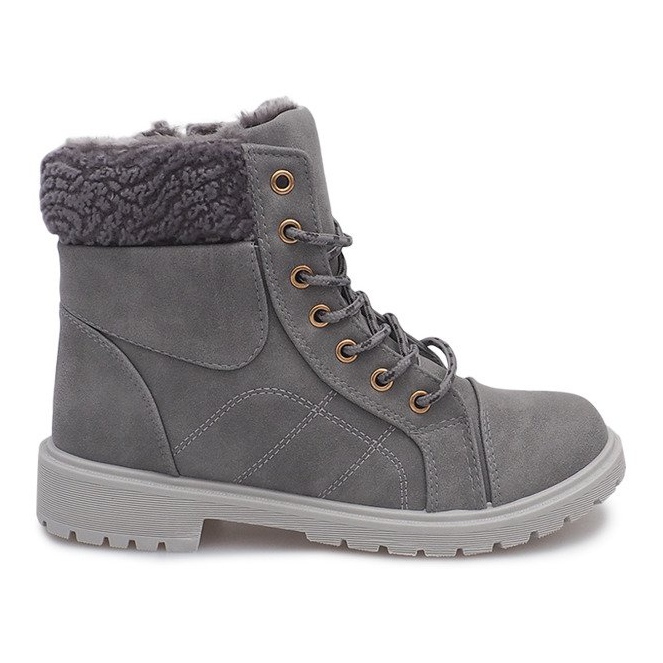 Warm Timberki Trappers DD498-4 Gris