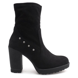 Botas de ante BG-59 Negro