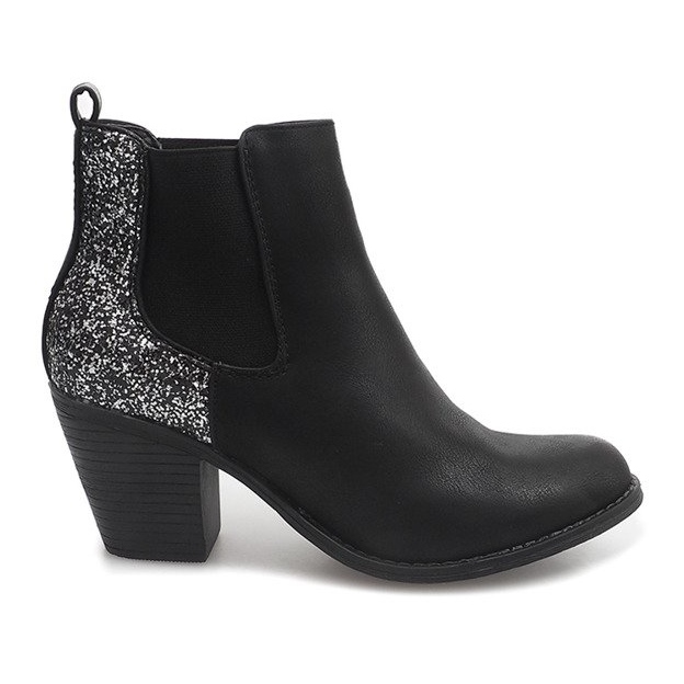 Botas en el talón con elástico JA3090 Negro