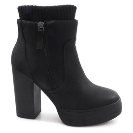 Botas atadas Workers X9102 Negro