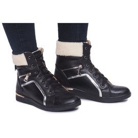 Zapatillas Warm RY93022-1 Negro Zapatillas Warm RY93022-1 Negro