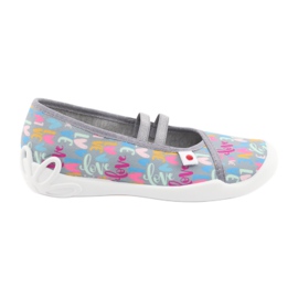 Calzado infantil befado 116Y261 azul rosa gris verde amarillo