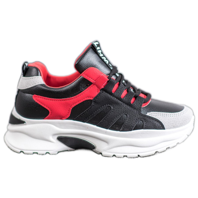 SHELOVET Calzado deportivo para mujer negro multicolor SHELOVET Calzado deportivo para mujer negro multicolor